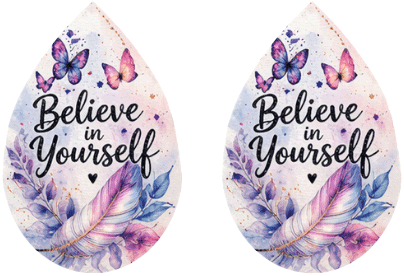 Inspirational Teardrop Earrings