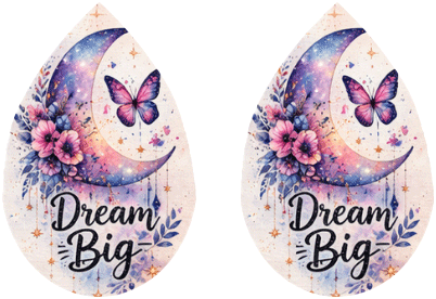 Inspirational Teardrop Earrings