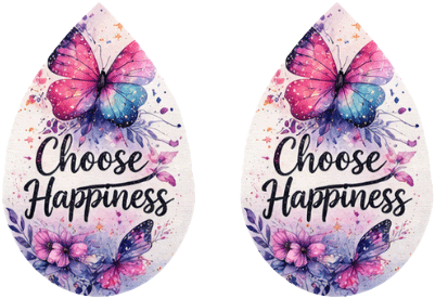 Inspirational Teardrop Earrings