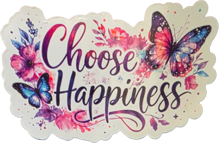 Inspirational Butterfly Stickers