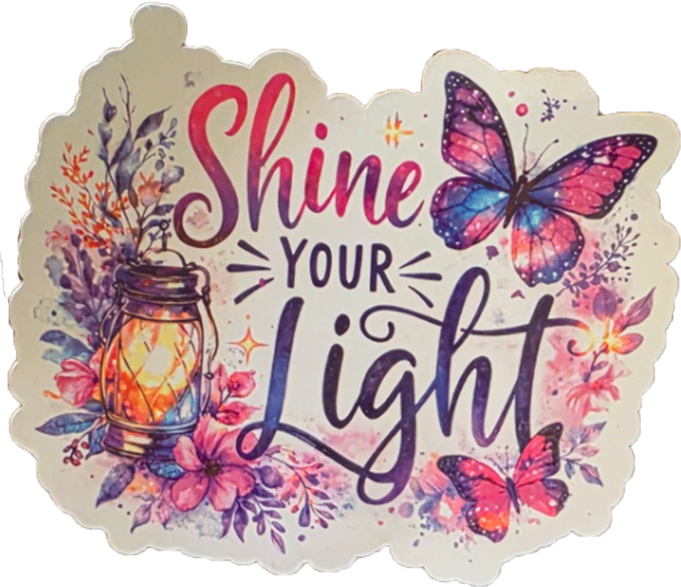 Inspirational Butterfly Stickers