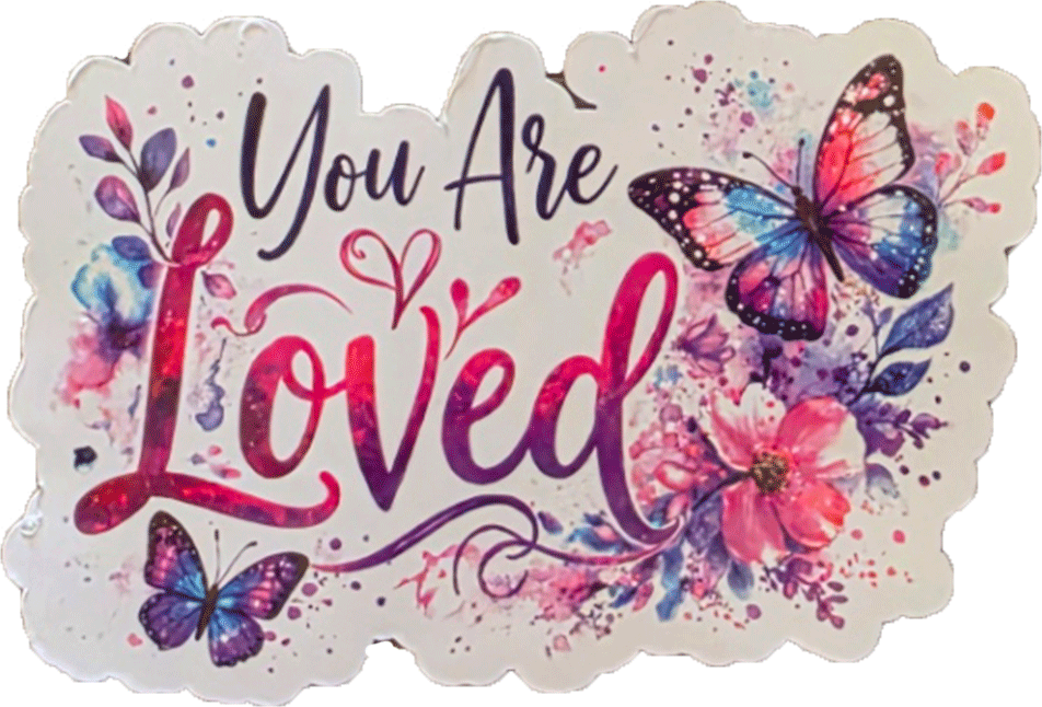 Inspirational Butterfly Stickers